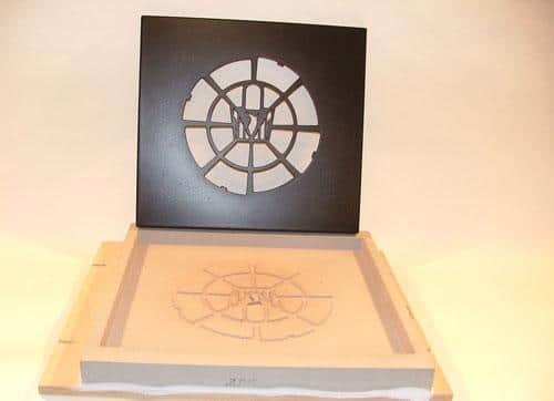 Logo Embossed Cover and Mold