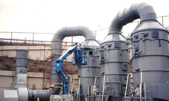 Custom Fabricated Scrubber Vessels and Duct Work